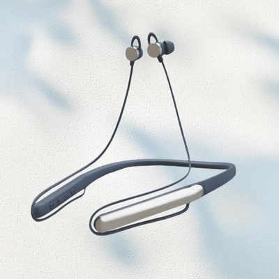 80시간의 배터리 사용시간과 노이즈 캔슬링으로 목에 매달 수 있는 블루투스 청각장치