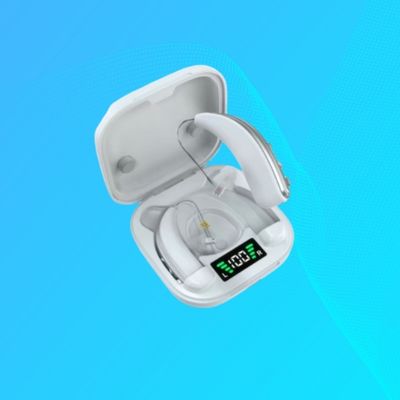 액티브 노이즈 캔슬링 8채널 칩 고전력 보라색 빛 램프와 함께 보이지 않는 청각장치