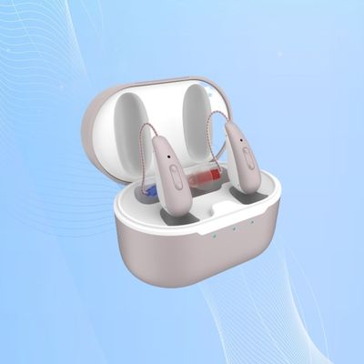 심한 난청을 위한 8채널 디지털 칩 BTE OTC 보청기